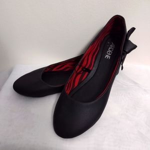 ARDENES Ballet Flats with a Bow